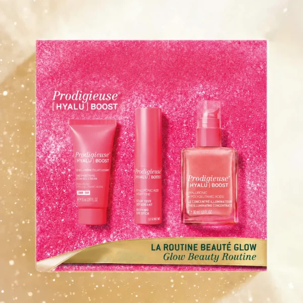 SUNGRIN-MAKEUP Gift Set Holiday PRODIGIEUSE Hyaluronic BOOST La Routine Beauté Glow | 3 Gift Sets